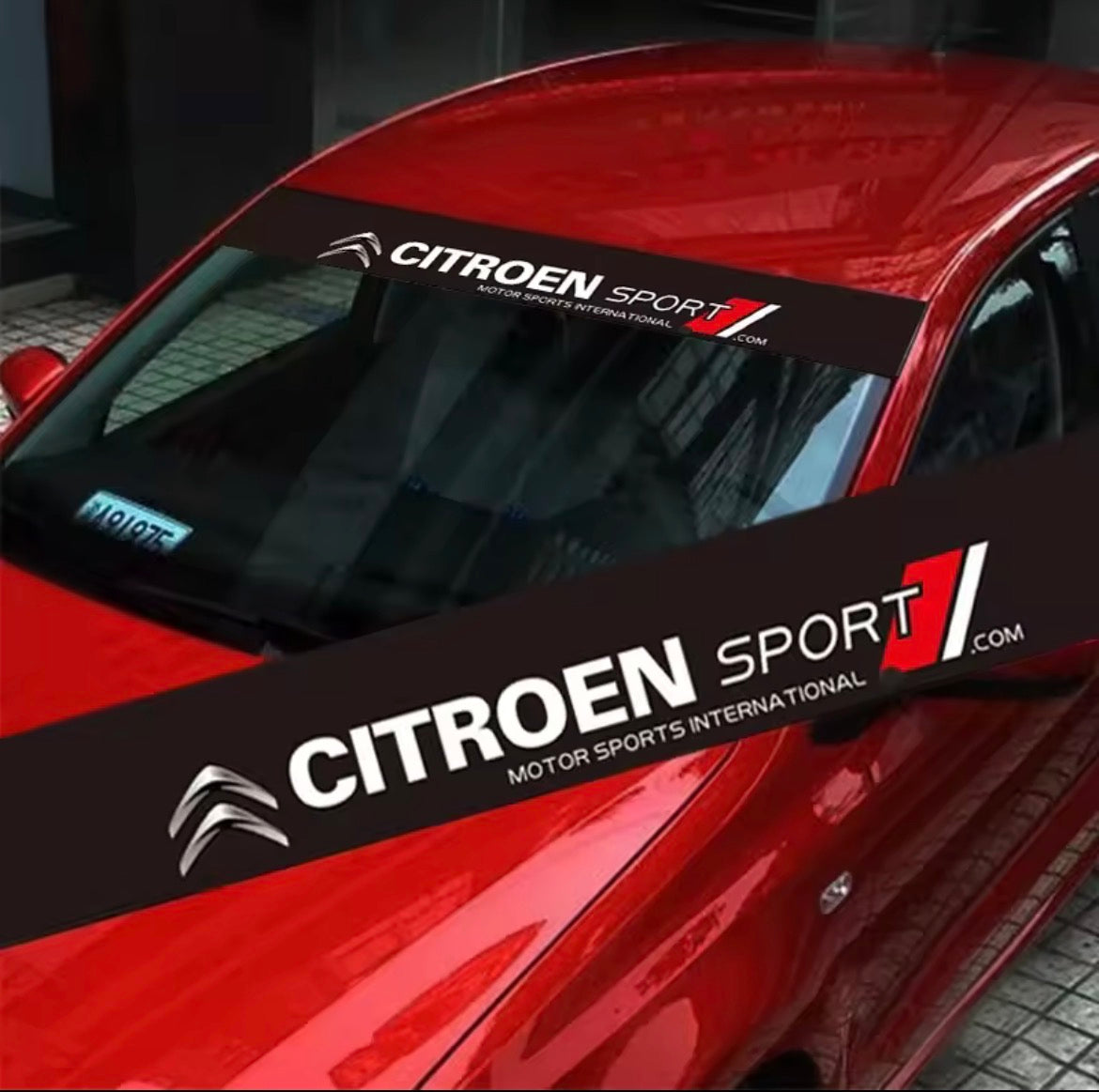 Citroen Windshield Decal - Multiple Models Available