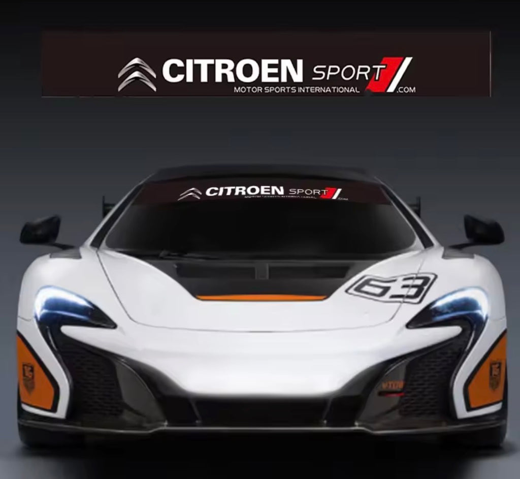 Citroen Windshield Decal - Multiple Models Available