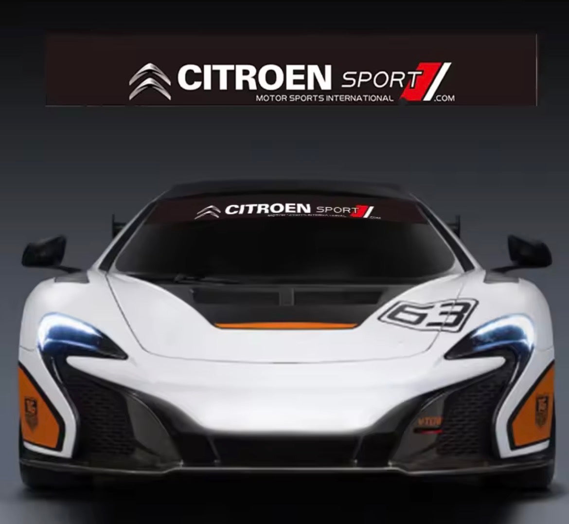 Citroen Windshield Decal - Multiple Models Available