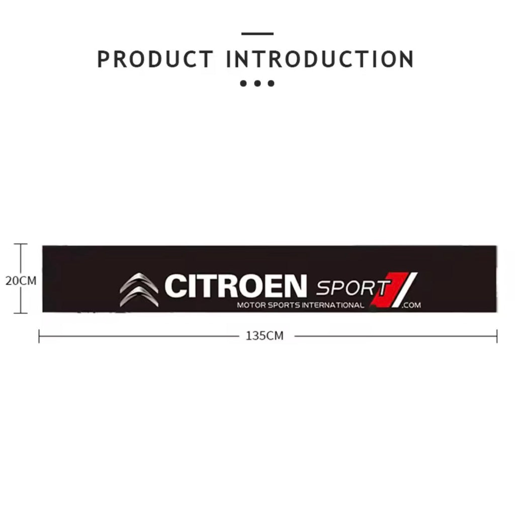 Citroen Windshield Decal - Multiple Models Available