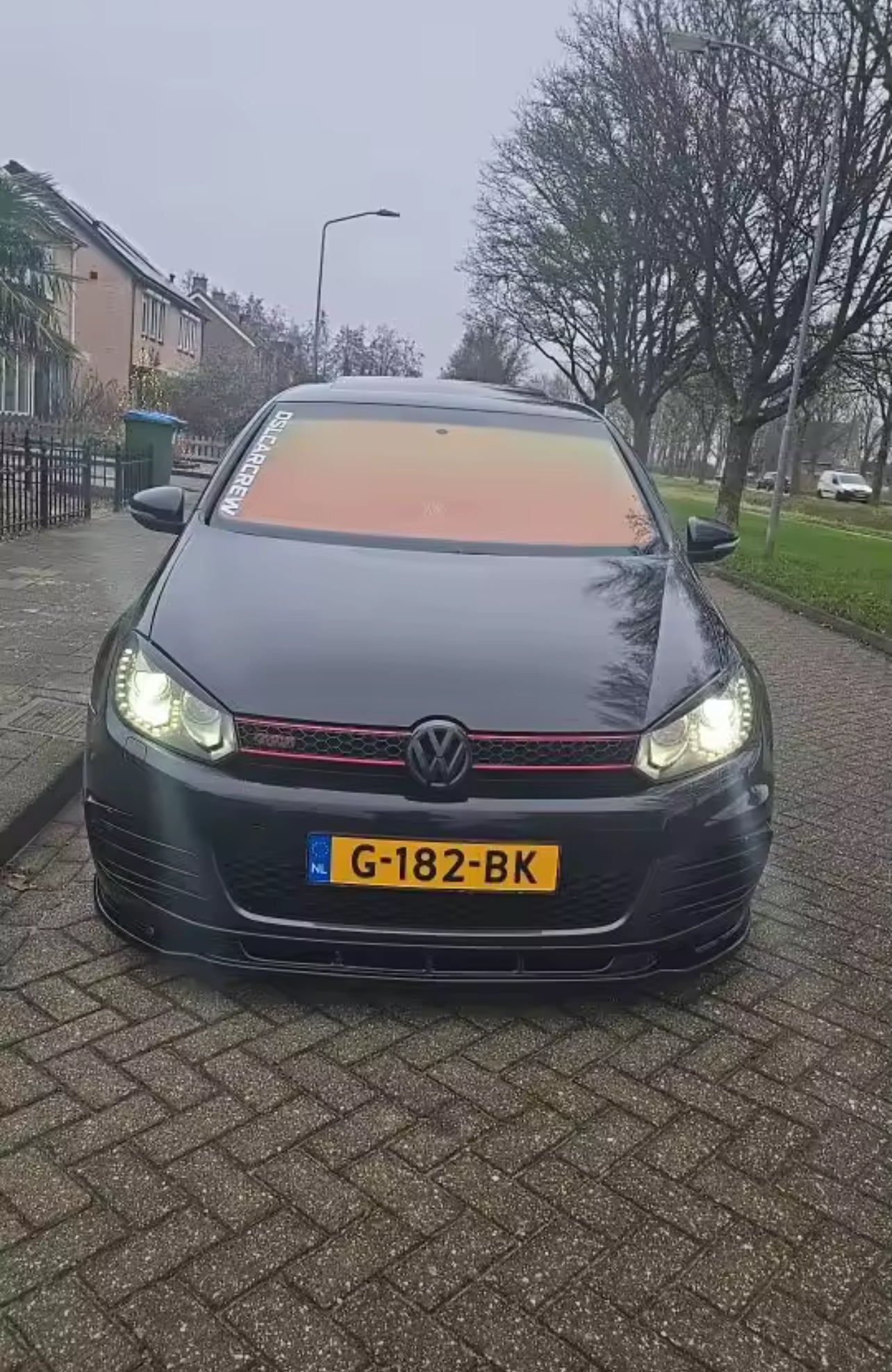 VW Golf 6 ABS Headlight Eyebrow - GTI/GTR/GTD 2008-2013