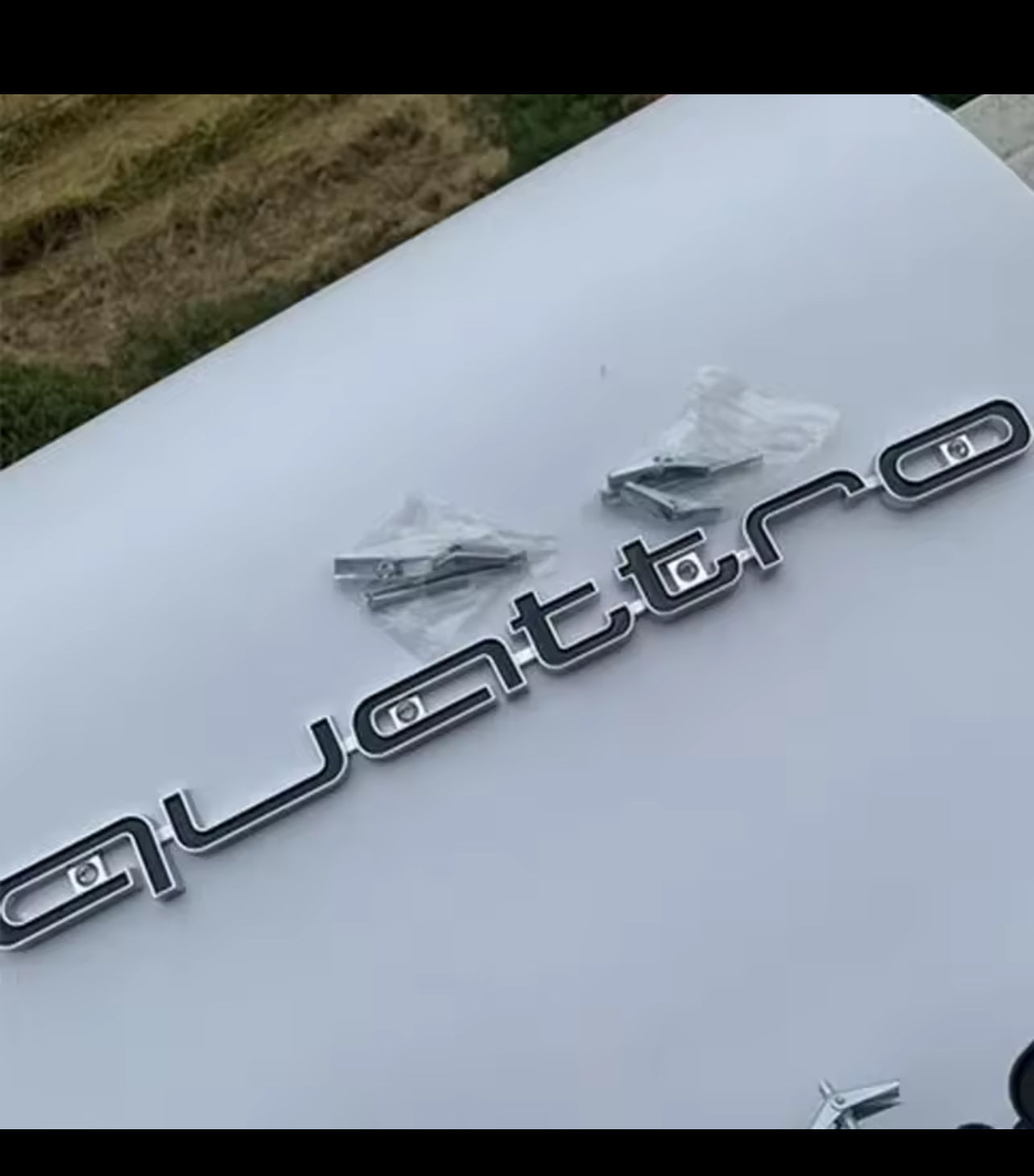 Audi Quattro Logo - Premium Emblem