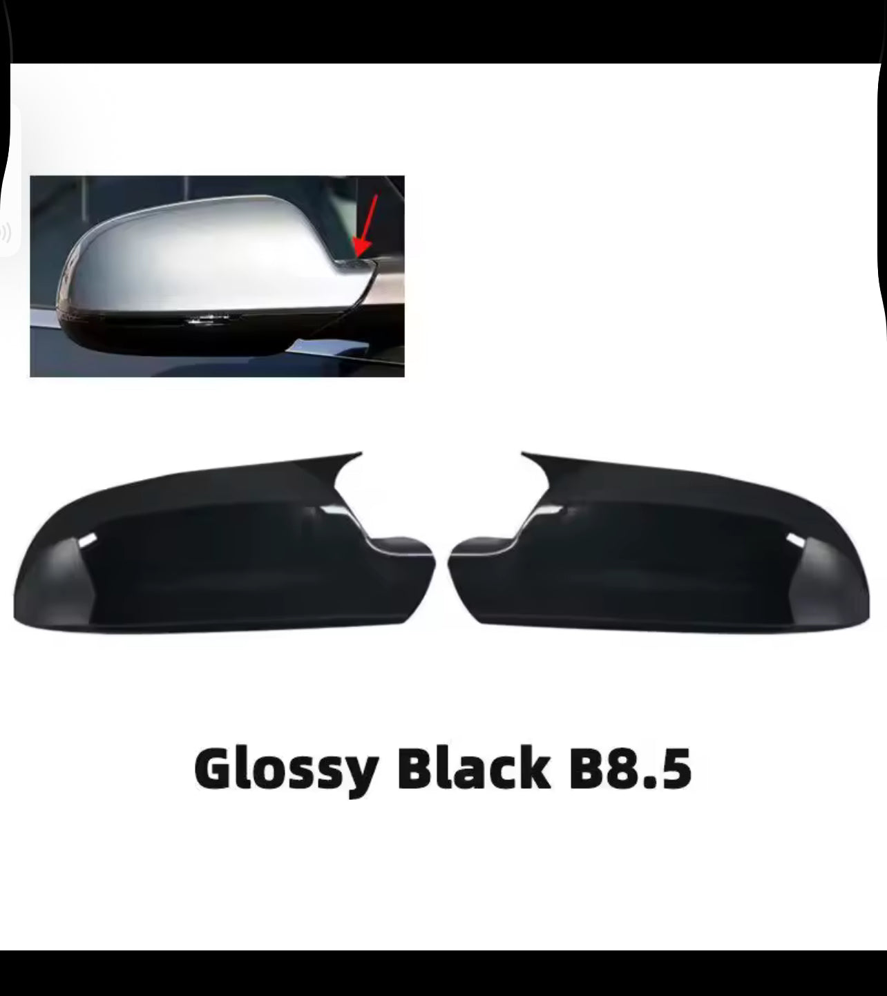 Audi Mirror - Premium Mirror Cover