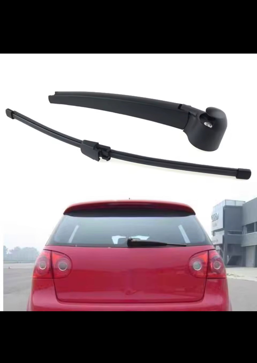 VW Rear Wiper Arm & Blade Set - Golf 4/5/Passat/Polo