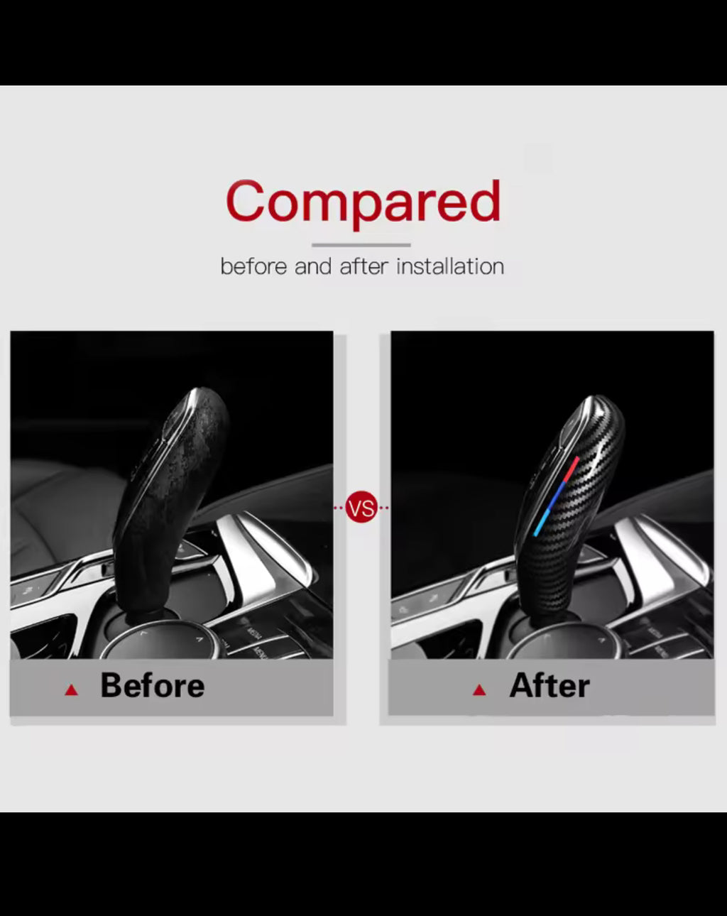 Car Gear Shift Knob Cover - Premium Style