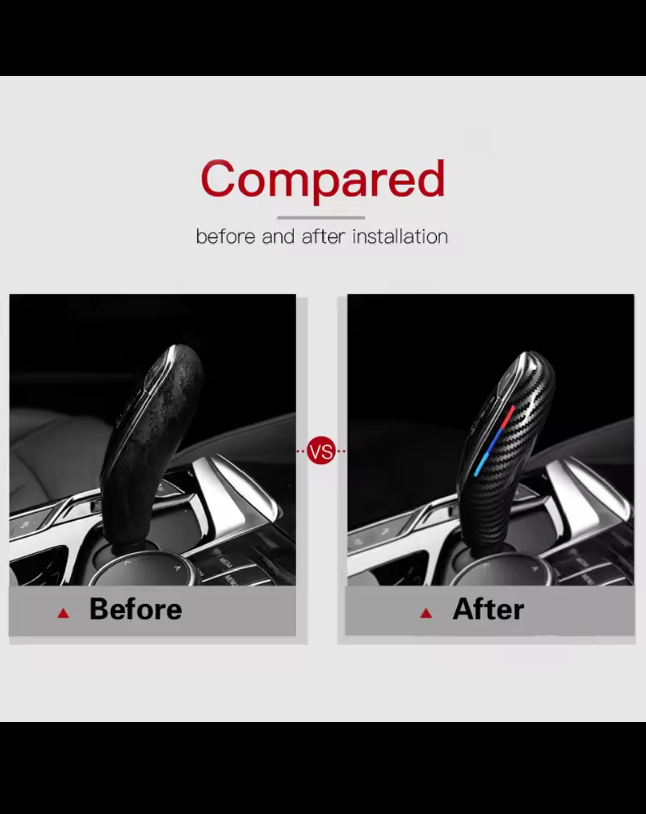 Car Gear Shift Knob Cover - Premium Style