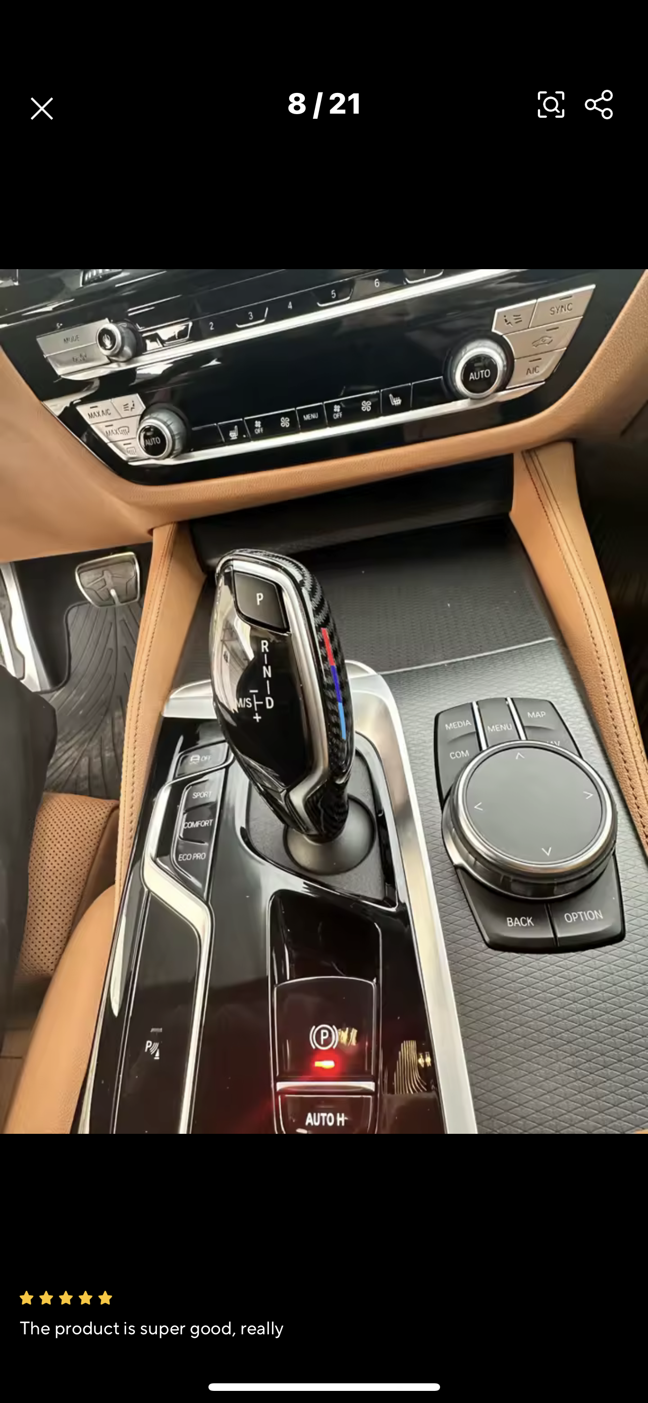 Car Gear Shift Knob Cover - Premium Style